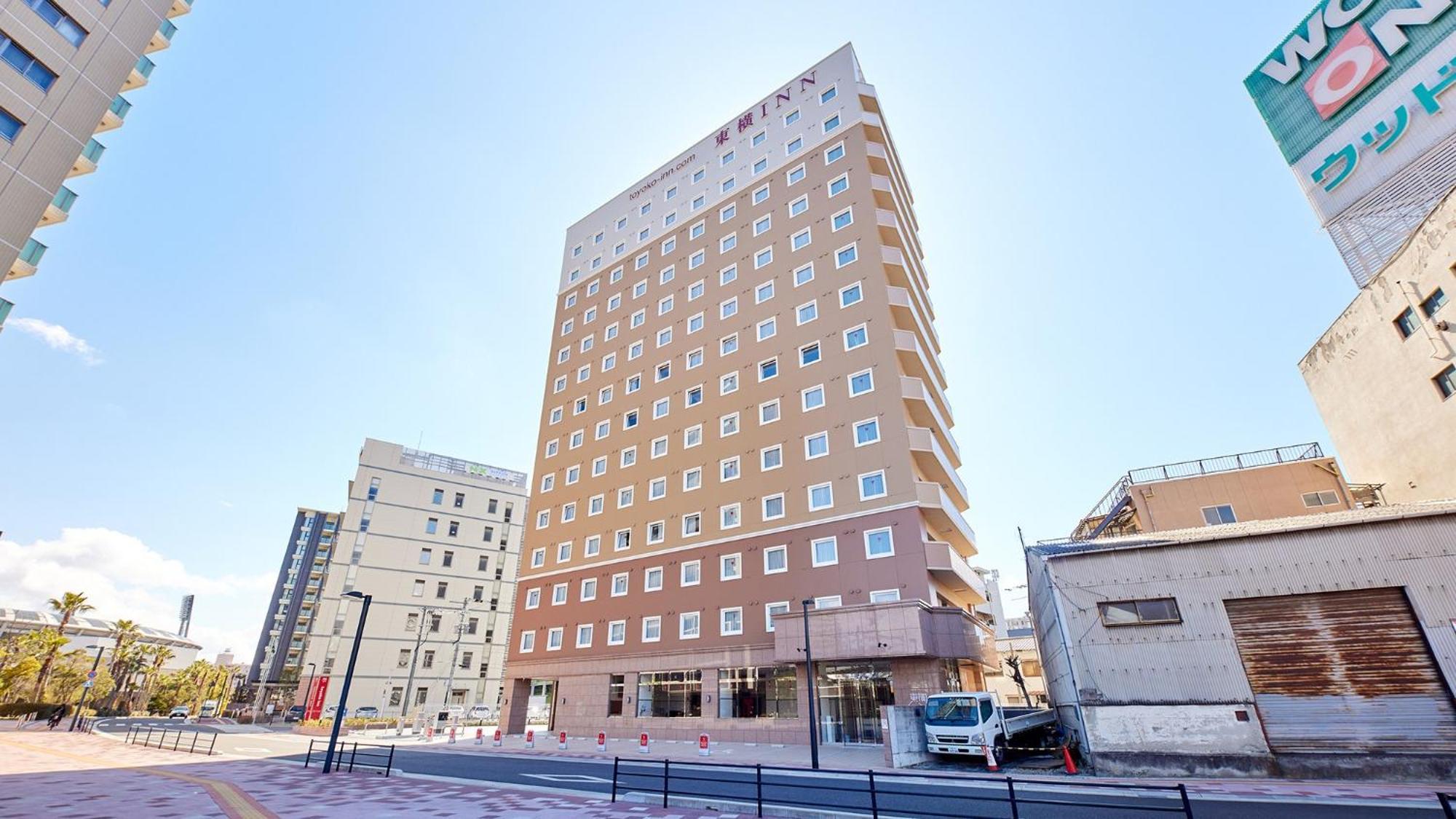Toyoko Inn Hiroshima-Eki Stadium Mae Dış mekan fotoğraf
